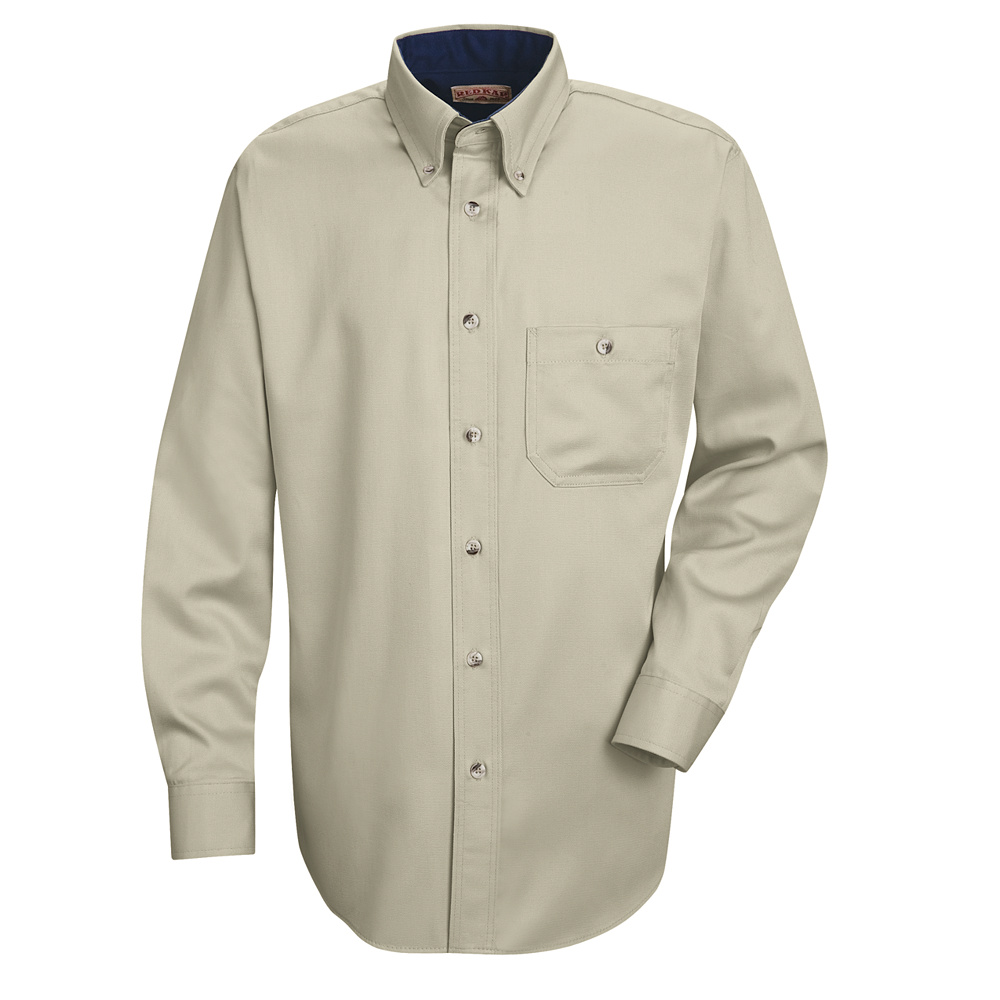 Cotton Contrast Dress Shirt - SC74